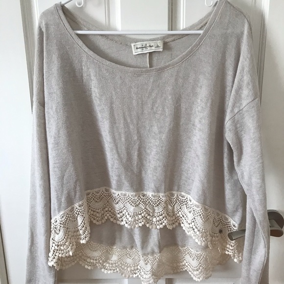 Abercrombie & Fitch Long Sleeve Knit - Picture 1 of 4